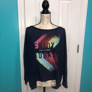 *NWOT* Old Navy Graphic Long Sleeve Tee
